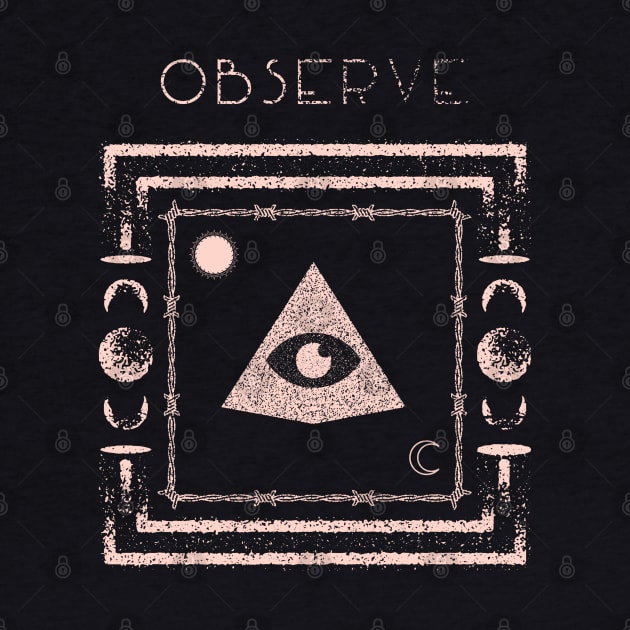 Observe "All seeing Eye" by World upside down